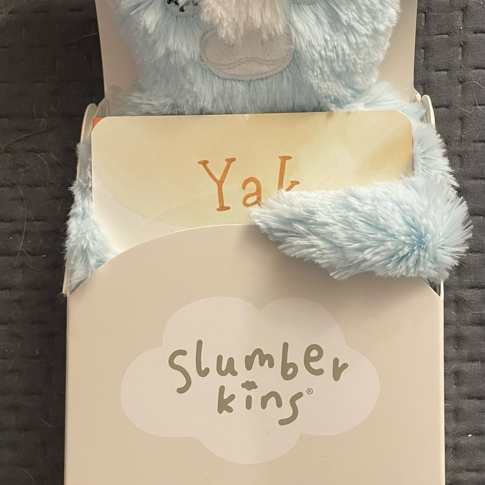 Powder blue yak slumberkins snuggler